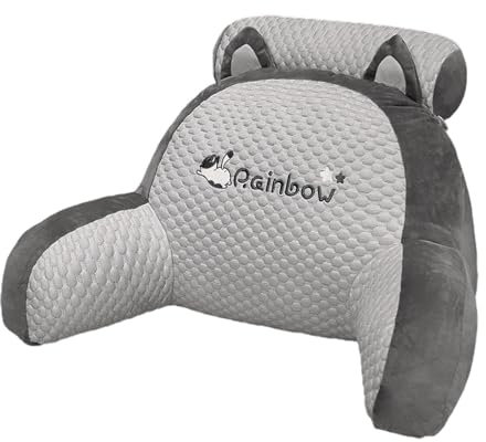 Genérico Almohadas De Lectura | Almohadas Lumbares 60x40cm/70x50cm, Amortiguador La Ayuda Lumbar, Almohadas Apoyo para La Espalda con Brazos Apoyo, Cojín Soporte Lumbar Espuma Viscoelástica