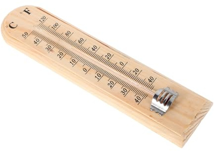 Holibanna Wall Mounted Wine Cellar Temperature Gauge Indoor Room Thermometer for Home Fermentation, Accurate Temperature Monitor (-40℃ to +50℃ 40℉ to +120℉) for Wine Storage