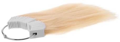 BESTYASH 30 Stück Echthaar Haartest Strähnen Weich Hautnah für Friseure Friseurschüler Salon Farbmuster Haartönung Übungszubehör