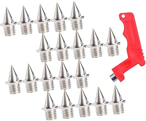 Toyvian Clavos para Zapatillas De Atletismo Clavos De Acero Duro Reemplazables para Suelas De Zapatillas Extractor De para Uso Pistas De Atletismo