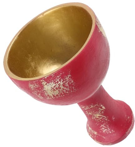 Gatuida Sagrada de Resina Multifuncional Cáliz Energético para Rituales y Decoración Prop Religioso para Cosplay de Halloween y Coleccionables
