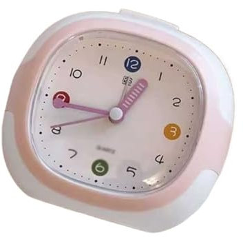 Sveglia Sveglia creativa con luce notturna for camera da letto Comodino Soggiorno Sala studio Dormitorio scolastico Orologi da tavolo for decorazioni da tavolo Sveglia analogica Sveglia da Comodino