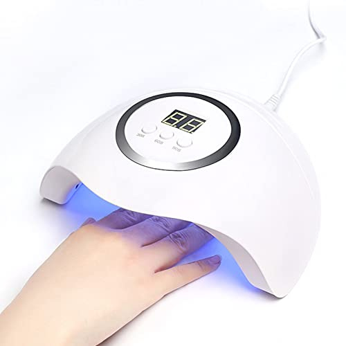 EIMSOAH Lampe à Ongles à LED, Lumière 48W avec Réglage de la Minuterie 3, Sèche-ongles Professionnel Lampe Gel Sèche-linge Lumière, pour Vernis à Gel