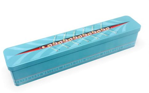 TINIT Extra Long Match Tin | Rowers - Storage Box Matches Firelighter Gift Storage Funky Unique Present Birthday Christmas Home Birthday Housewarming Aesthetic Kitchen Decor | Rowers