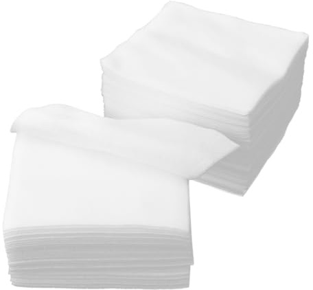 jojofuny 100stücke Make-up-entferner-pads Wiederverwendbare Gesichtsreinigungspads aus Vliesmaterial Sanfte Reinigungspads für Unterwegs Kompaktes Design zur Make-up-entfernung