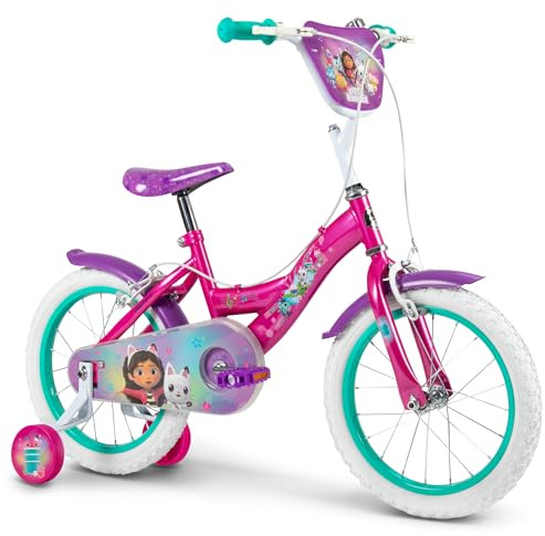 Huffy Gabby's Dollhouse Kinderfahrrad 12/14/16 Zoll mit Stützrädern