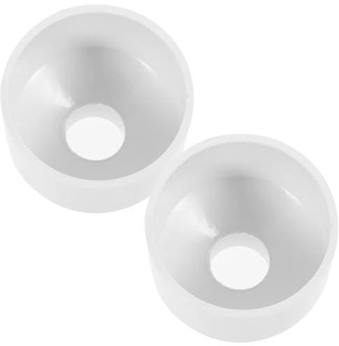 Housoutil 2pcs PVC Hydroponic System Connector for Garden Hose Pipe Adapter, Lightweight and Sturdy Water Pipe Fitting with Simple Structure, for Outdoor Applications and Swimming Pools
