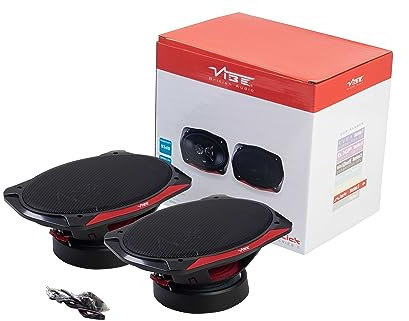 VIBE Audio Slick 6” x 9” Triaxial speaker - 160/480 W (RMS/MAX), Black