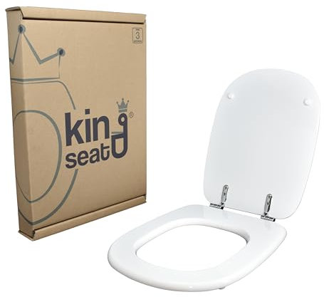 Sì Copriwater poliestere Dedicato Tesi, Bianco Europeo