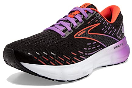 Brooks Glycerin 20 dam Löparskor, Svart Bellflower Fiesta, 42 EU Smal