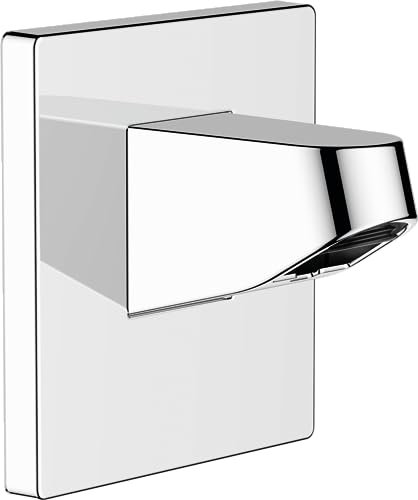 hansgrohe Pulsify S - Brausearm für Kopfbrause, Wandanschluss für Duschkopf Pulsify S 105mm, Chrom