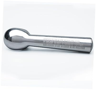 Amosfun 1pezzi Cucchiaio Per Gelato in Lega Di Alluminio Leva Rotante Impugnature Molla Resistente e Durevole Per Raccogliere Gelato Impasto Per Biscotti Preparare Polpette e Palline Di Fr