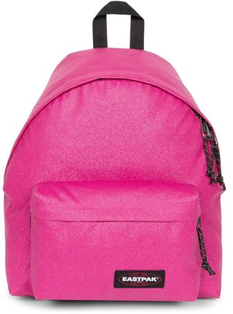 Mochila EASTPAK Padded Pak'r Sparkly fucsia 1 compartimento personalizable