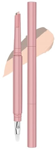 Stylo Highlighter Anti-Cernes | Double Bouts Anti-Peliculant Illuminateur - 2-en-1 Crème Contour et Illuminateur pour Sublimer la Beauté du Visage Maquillage Quotidien et Rendez-Vous | Maquillage Femm