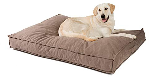 jamaxx-pets Premium Hundekissen Orthopädisch Weich Memory Foam, Waschbar, Nässeschutz Wasserabweisend - Dicke Füllung Visco Elastisch, Flauschig Samtartiger Stoff, Hundebett PDB1001