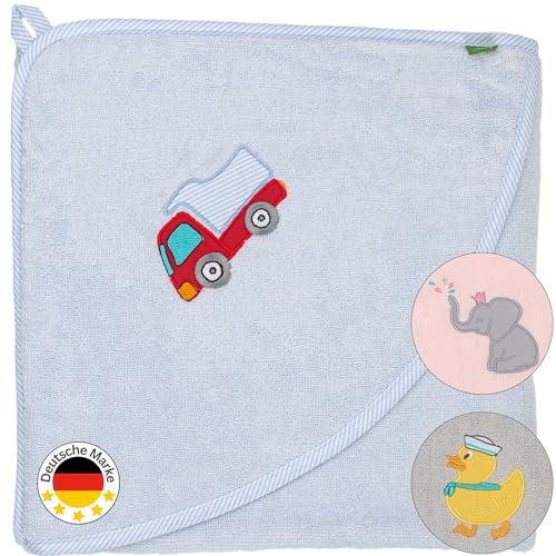 Smithy Kapuzenhandtuch Pastellflausch Laster blau