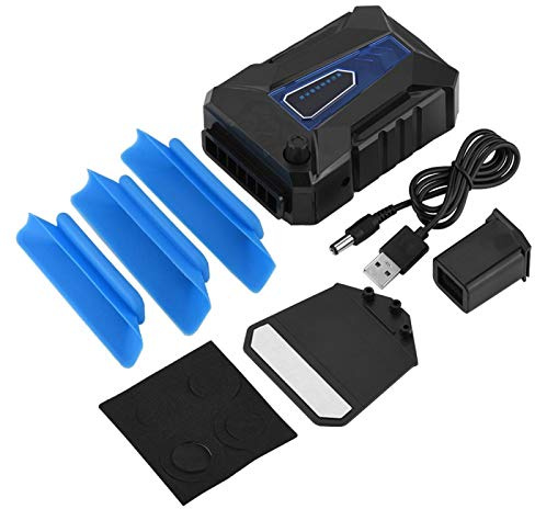 Socobeta Cooling Fan Cooler Mini User-friendly 5V Large Wind for Laptop Notebook