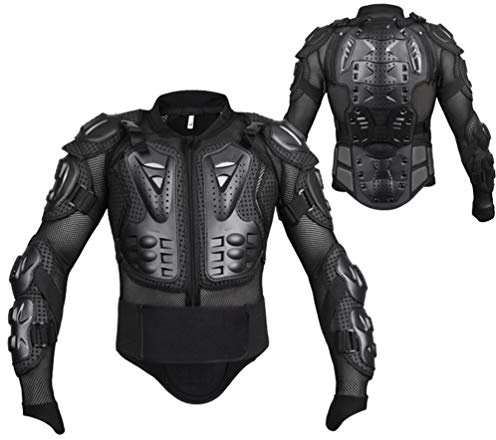 IFIKK Veste Armure Moto Protection Dorsale Blouson Motard Gilet Sport avec Protection pour Cross Scooter VTT Enduro Homme ou Femme