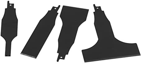 Lame Scie Sabre, 4 Pièces Grattoir de scie sabre, accessoire de grattoir à brique Lame de grattoir de scie alternative multifonction pour dissolvant de spatule