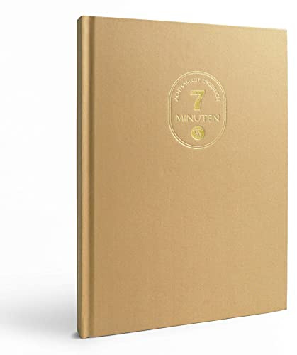 BIROYAL Tagebuch für Erwachsene A5-12 Wochen Dankbarkeitstagebuch - 7 Minuten Achtsamkeitstagebuch Erwachsene - 7 Minute Gratitude Journal - Meditation Journal für Selbstliebe & Motivation