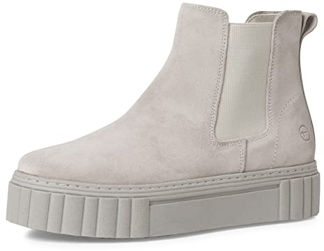 Tamaris Damen Stiefel Leder grau 40