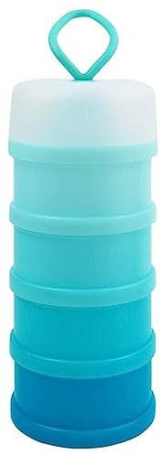 Baby Milk Powder Dispenser, Milk Powder Storage, Baby Milk Powder Box, Milk Powder Container, Kids Baby Storage Container Stackable Pots, Snack Storage Container for Travel and Outdoor Activities