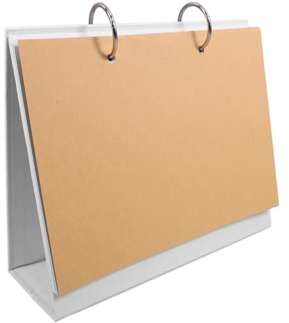 SHINEOFI Blanko Tischkalender Mit Abnehmbaren Für Und Zeichnungen Kreativer -kalender Für Schule Büro Und Zuhause Für Dekoration Und Organisation