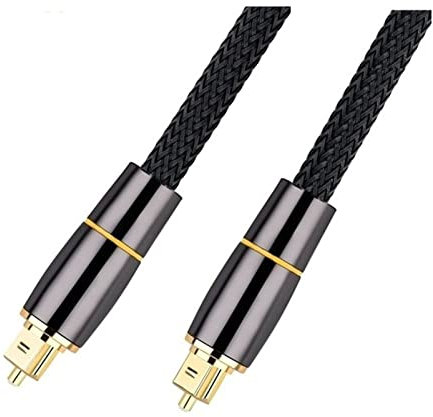 Cavo audio jack HiFi 5.1. Digitale Spdif. Cavo audio ottico Toslink in fibra 1M 2m 8m 10m for tv Scatola PS4. Subwoofer 'amplificatore del soundbar del filo del relatore Cavo optical digital audio jac