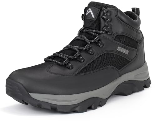 CC-Los Bottes De Randonnée Homme Imperméables Antidérapantes EU40‑48 | Semelle Caoutchouc Antidérapante, Tige Respirante, Imperméable Et Robuste, Randonnée Montagne Tous Terrains