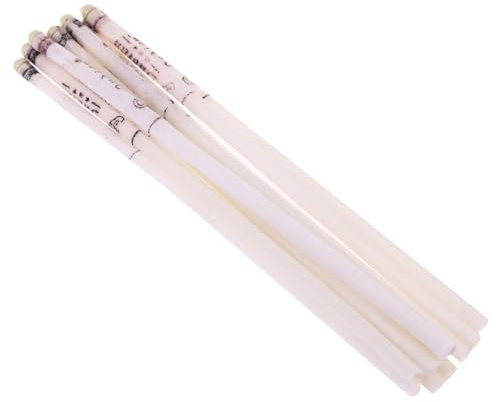 FOMIYES 100pezzi Candele Per Orecchio Aromatiche in Cera d Api e Cotone Bianco Con Tappo Per Rimozione Sicura Del Cerume e Sollievo Dal Tinnitus Kit Pulizia Naturale e Rilassante