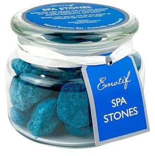 Corincraft Spa Stones | 100% Natural Aromatherapy | Infused with 4 Essential Oils for Relaxation | Uplifts Mood & Creates a Positive Ambience | Sustainable Handmade in UK