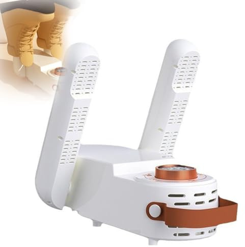 Foldable Shoe Dryer, Elektrisch Schuhtrockner für Arbeitsstiefel mit Wärmegebläse, Stiefeltrockner mit Timer, Faltbares Schuhwärmer Schuhe für Schuhe, Handschuhe, Hüte