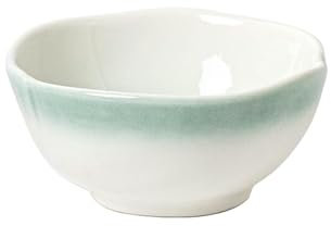 Ensaladera japonesa de cerámica con diseño retro creativo, 5 unidades, color blanco jade