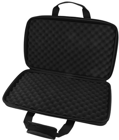 Tosuny Étui pour Contrôleur DJ pour Pioneer DDJ-FLX2、DDJ-200 Contrôleur 2 canaux, étui de Transport avec Rembourrage en Mousse (40 * 25 * 8cm)