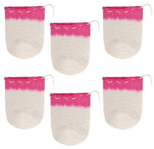 WeddHuis Lot de 6 Manchons Lumineux pour Lampes à Gaz - Mèches de Rechange pour Lanternes de Camping et Lampes à Pétrole - Durable et Facile à Installer