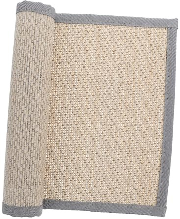 CIYODO Griffoir Chat Vertical Carton avec Clous Spirale Tapis Griffer Chat pour Protection Meubles pour Canapé et Lit Pad à Gratter Intérieur Naturel et Confortable