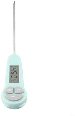 Yuanpgky Thermomètre alimentaire numérique avec lecture pour la cuisine, la pâtisserie, les grillades et la fabrication de bonbons - Fournitures de cuisine pour viande, fromage et aliments pour bébés