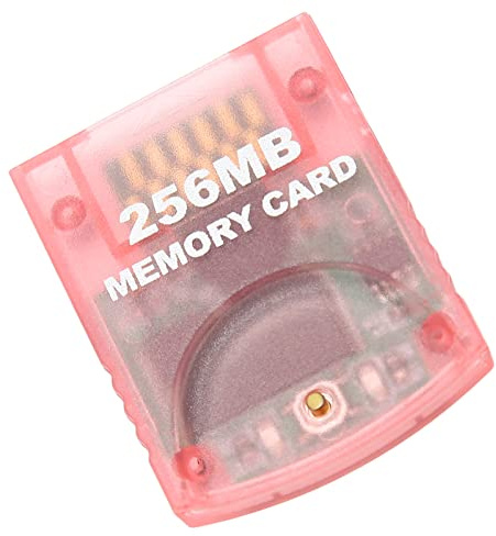 Tomantery Carte Mémoire de Console de Jeu Durable pour et, Carte Mémoire Plug-and-play Conviviale pour un Stockage à Grande Vitesse, de Jeu Essentielle pour les Passionnés (256 Mo (4086 blocs))