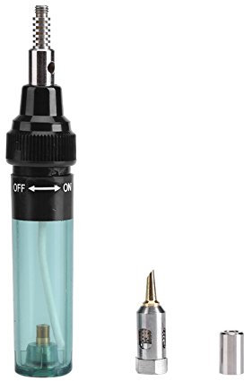 Iron Butane Torch, Gas Blow Welding Soldering Pen, Portable Cordless Tool for PC Repair, Electronic Application, Easy to Carry with High Temperature