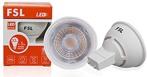 FSL GU10 Lampadina LED - 6W 3000K 500LM 38° CRI>80