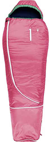 Grüezi-Bag Biopod Wool World Traveller Schlafsack Kinder pink