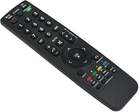 AKB69680438 Ersatz Fernbedienung - VINABTY Fernbedienung für LG TV 19LH2000 22LU4000 26LH2000 26LH2010 32LG2200 32LH2000 32LH4010 37LG2100 37LH2000 37LH2010 37LH3000 37LH3010 69710900011W 69710T00017M
