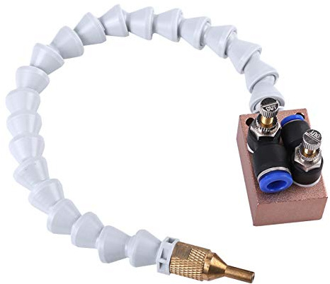 di Spruzzatura del Liquido Raffreddamento Della Nebbia Dello Spruzzatore Tubo Dell'aria 8 mm per Trapano Tornio CNC