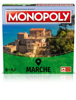 Winning Moves, Schönste Dörfer Italiens Marke Edition, italienische Edition, Familienspiel, ab 8 Jahren +