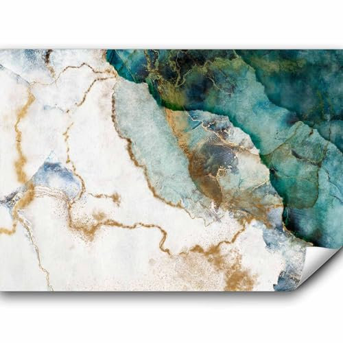 murando - Fototapete Premium-Vlies Steinwand 350x256 cm - Foto Tapete Schlafzimmer Wohnzimmer Moderne Vliestapete XXL Wandtapete Motivtapeten Bildtapete 3d Effekt - Marmoroptik f-A-10028-a-a