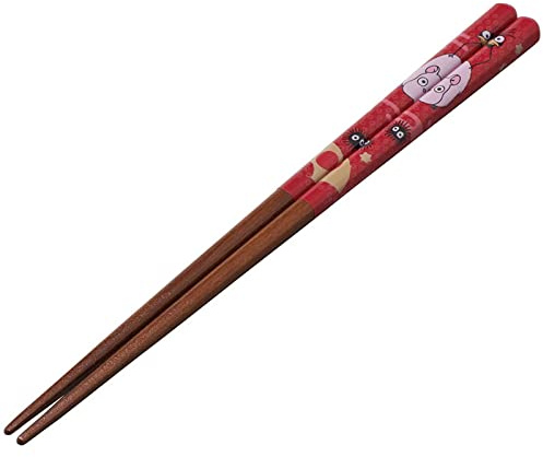 Spirited Away Essstäbchen aus Holz, Boh und Yu-Bird, authentisches japanisches Design, leicht, langlebig und praktisch