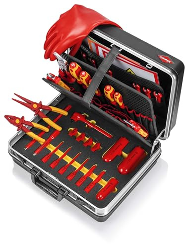 KNIPEX Werkzeugkoffer Basic E-Mobilität 34-teilig 410 mm, 00 21 05 EV