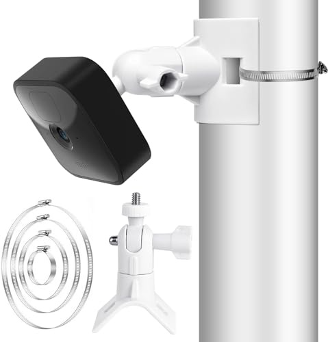 Soporte de Poste Universal ROKOLOOM para eufy 2C/2C Pro/S330 eufyCam 3/S300 3C/S3 Pro/SoloCam S220/SoloCam C210, Arlo, Ring Stick Up CAM/Pro