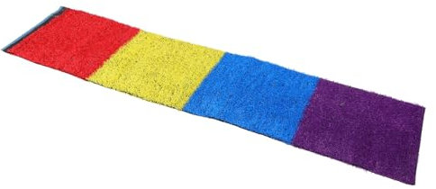 PHENOFICE Kunstrasenmatte Für Außenbereich Spielplatzmatte Kunstrasen-schullaufmatte Kunstrasen-bodenunterlage Matte Schule