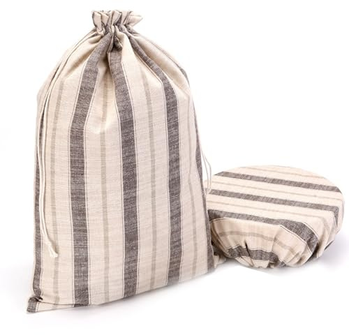 mophrati Pain fait maison Pain avec sacs en plastique Pain frais fait maison Linge pour un stockage écologique du pain Sacs réutilisables, B, 30 * 40CM